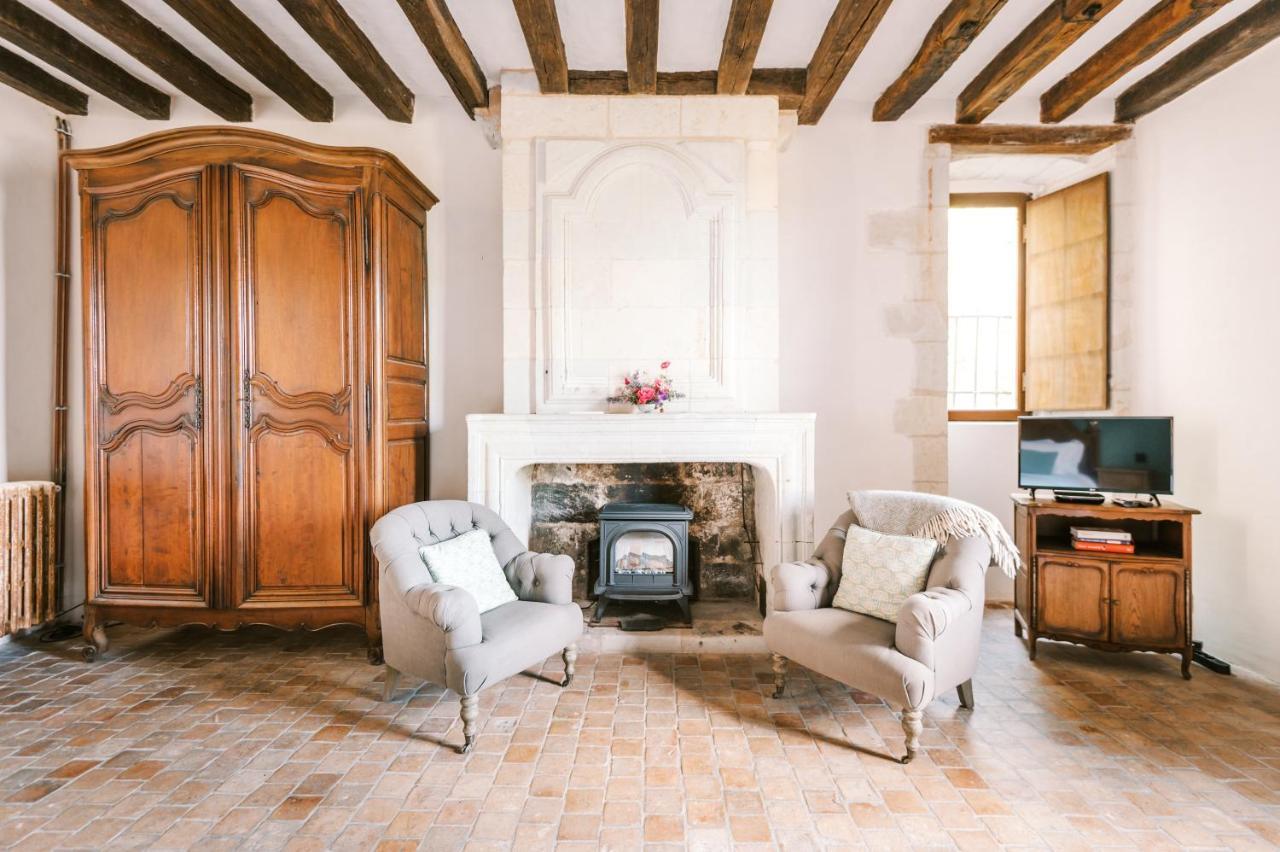 לינה וארוחת בוקר Blaison Manoir De Jouralem מראה חיצוני תמונה
