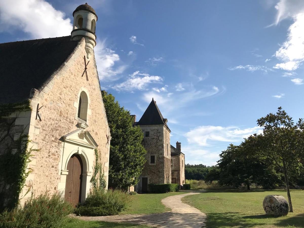לינה וארוחת בוקר Blaison Manoir De Jouralem מראה חיצוני תמונה